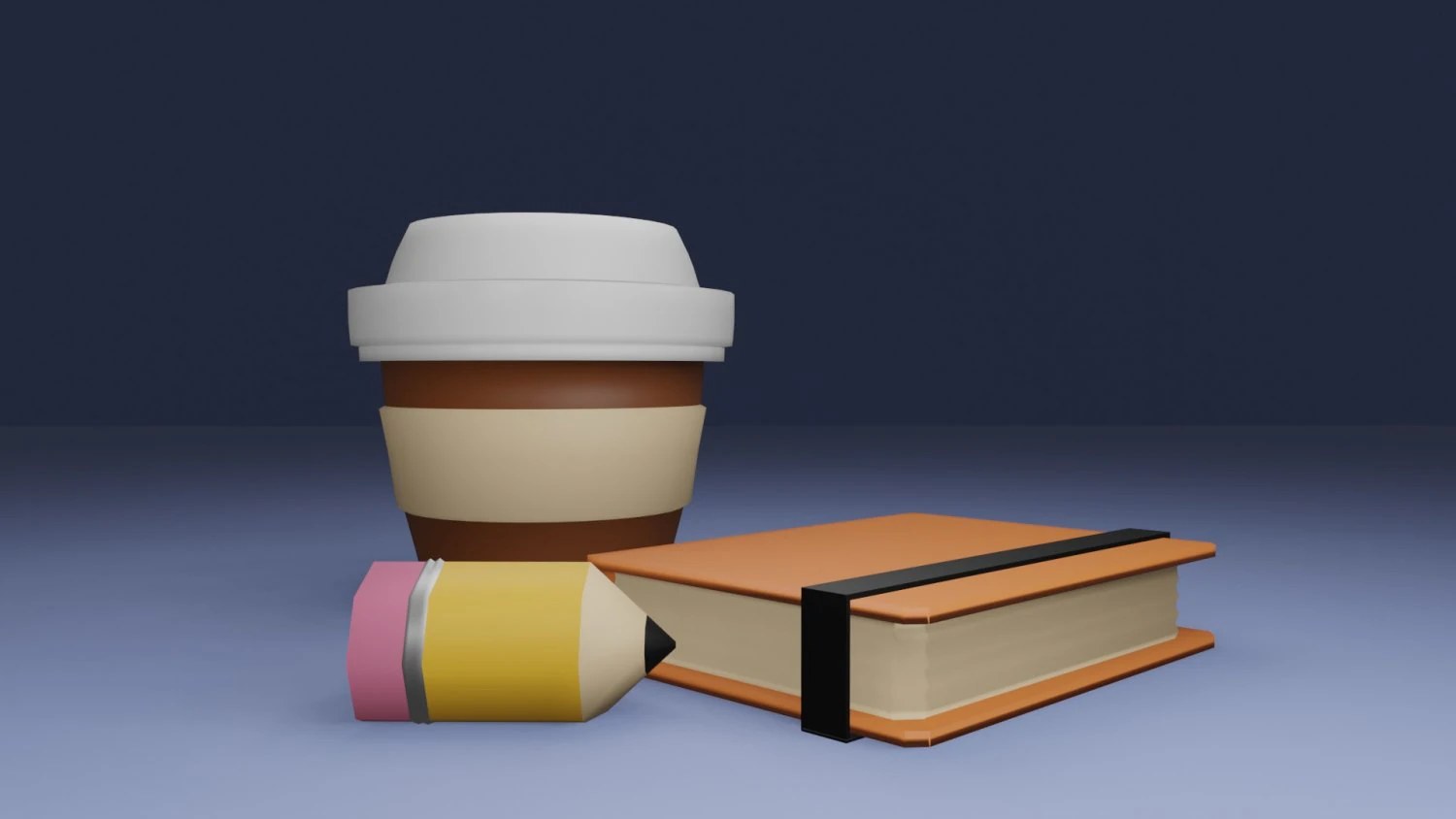 Coffee set 3D Model .c4d .max .obj .3ds .fbx .stl .blend 