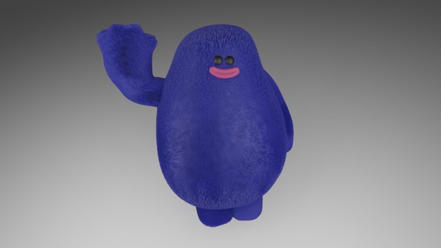 Cartoon character 3D Modello 3D .c4d .max .obj .3ds .fbx .stl .blend 