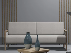 Interior 3D visualization lobby living room 3D Model