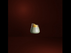 Cup for home as decor or usable gold 3D Baskı Modeli