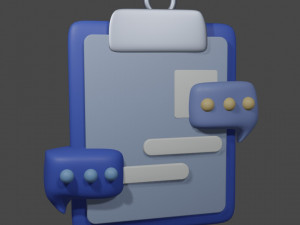 Tablet 3D item for game or animation 3D 프린트 모델