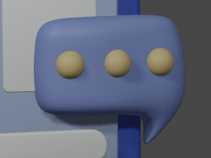 Tablet 3D item for game or animation 3D 打印模型
