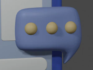 Tablet 3D item for game or animation 3D Print Model