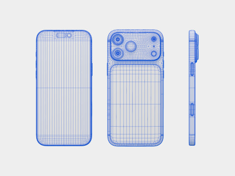 iPhone 17 Pro 3D Model