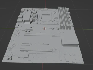 Mother board 3D Model