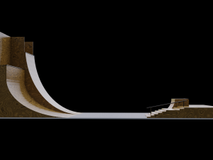Skate park 3Dモデル