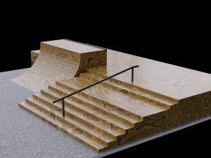 Skate park 3Dモデル