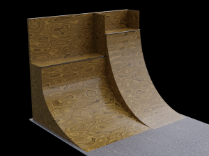 Skate park 3Dモデル