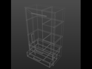 Wardrobe 3D Model