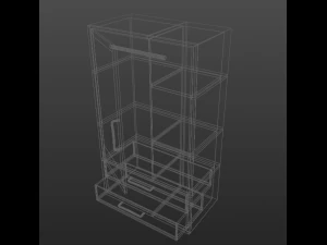 Wardrobe 3D Model