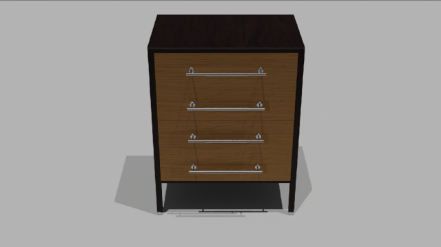 Chest Massimo Buster Minale 3D Модель .c4d .max .obj .3ds .fbx .stl .blend