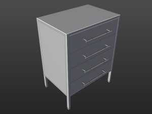 Chest Massimo Buster Minale 3D Модель