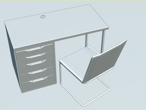 Table IKEA 3D Модель