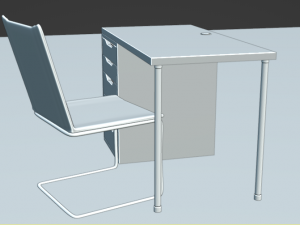 Table IKEA 3D Модель