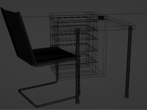 Table IKEA 3D Модель