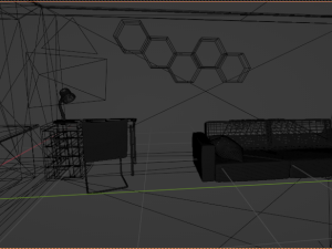 Room in house Modèle 3D