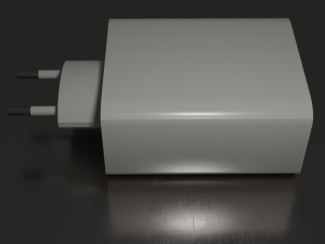 Power adapter 3D Print Model