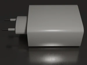 Adaptador de energia Modelo de Impressão 3D