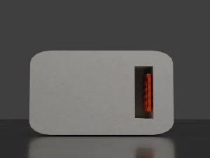Power adapter 3D Print Model