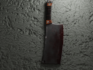 Butcher Knife Model 3D