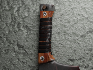 Butcher Knife Model 3D