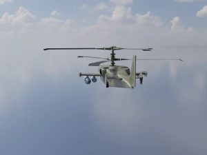 Kamov Ka52-Alligator 3D Model