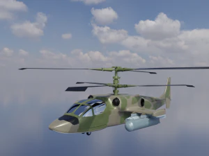 Kamov Ka52-Alligator 3D Model