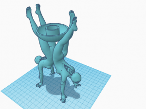 Candlestick Model 3D