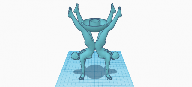 Candlestick Model 3D .c4d .max .obj .3ds .fbx .stl .blend 