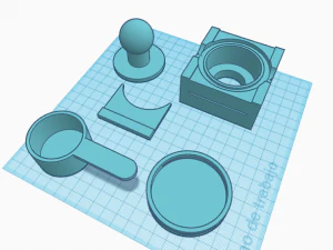 Fill your coffee Dolce Gusto capsules 3D Model