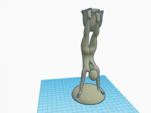 Divine with rose 3D Model
