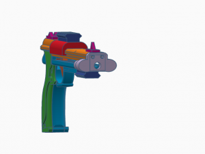 Slingshot Pistol be very careful 3D Print Model