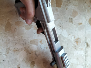 Slingshot Pistol be very careful 3D Print Model