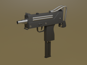 Mac-10 3D 모델