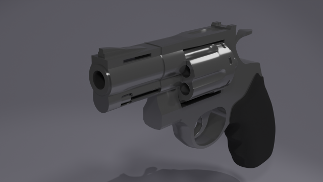 Revolver 22 Mag 3D मॉडल .c4d .max .obj .3ds .fbx .stl .blend 