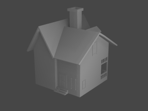 House 3D 模型