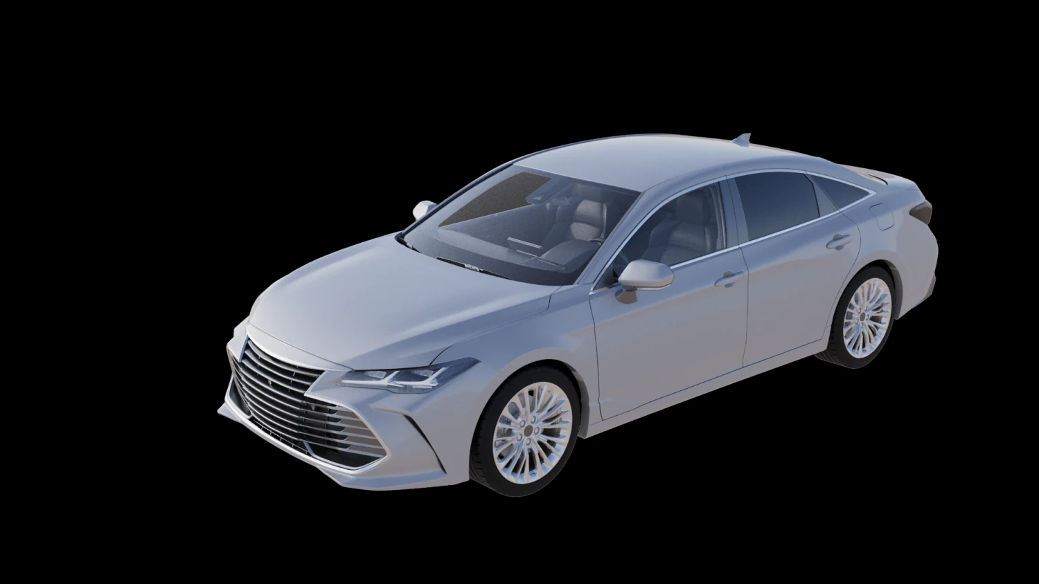 Toyota Camry 3D Model .c4d .max .obj .3ds .fbx .stl .blend 