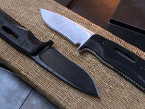 Taktik Bıçak Düşük Poli Oyuna Hazır VR - AR 3D Model