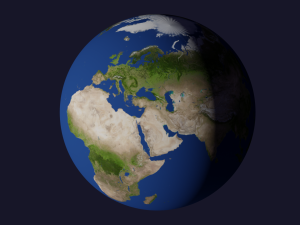 Planet earth 3Dモデル