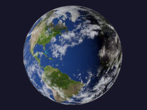 Planet earth 3D Model
