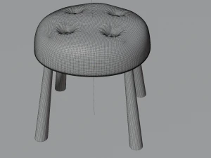 Leather chair 3D Model