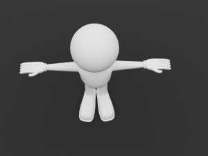 Cartoon man Model 3D