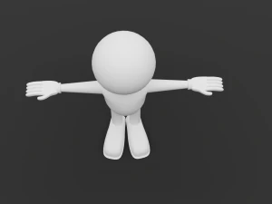 Cartoon man 3D Model