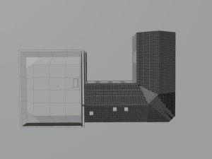 2 European houses Modèle 3D