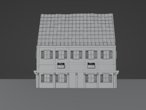 Medieval house 3D Model