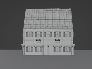 Medieval house 3D Model