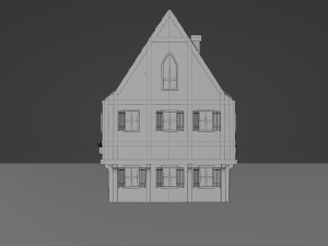 Medieval house 3D Model