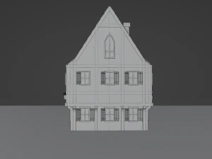 Medieval house 3D Model