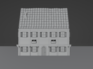 Medieval house 3D Model