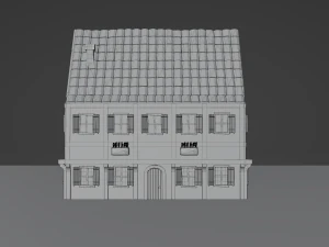 Medieval house 3D Model